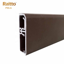 P55-A, Raitto Modern Design Plastic Skirting with Surface printed